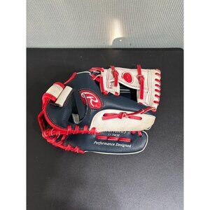 Rawlings Players Series 11" Youth Baseball Glove WPL110NWS Navy/Red